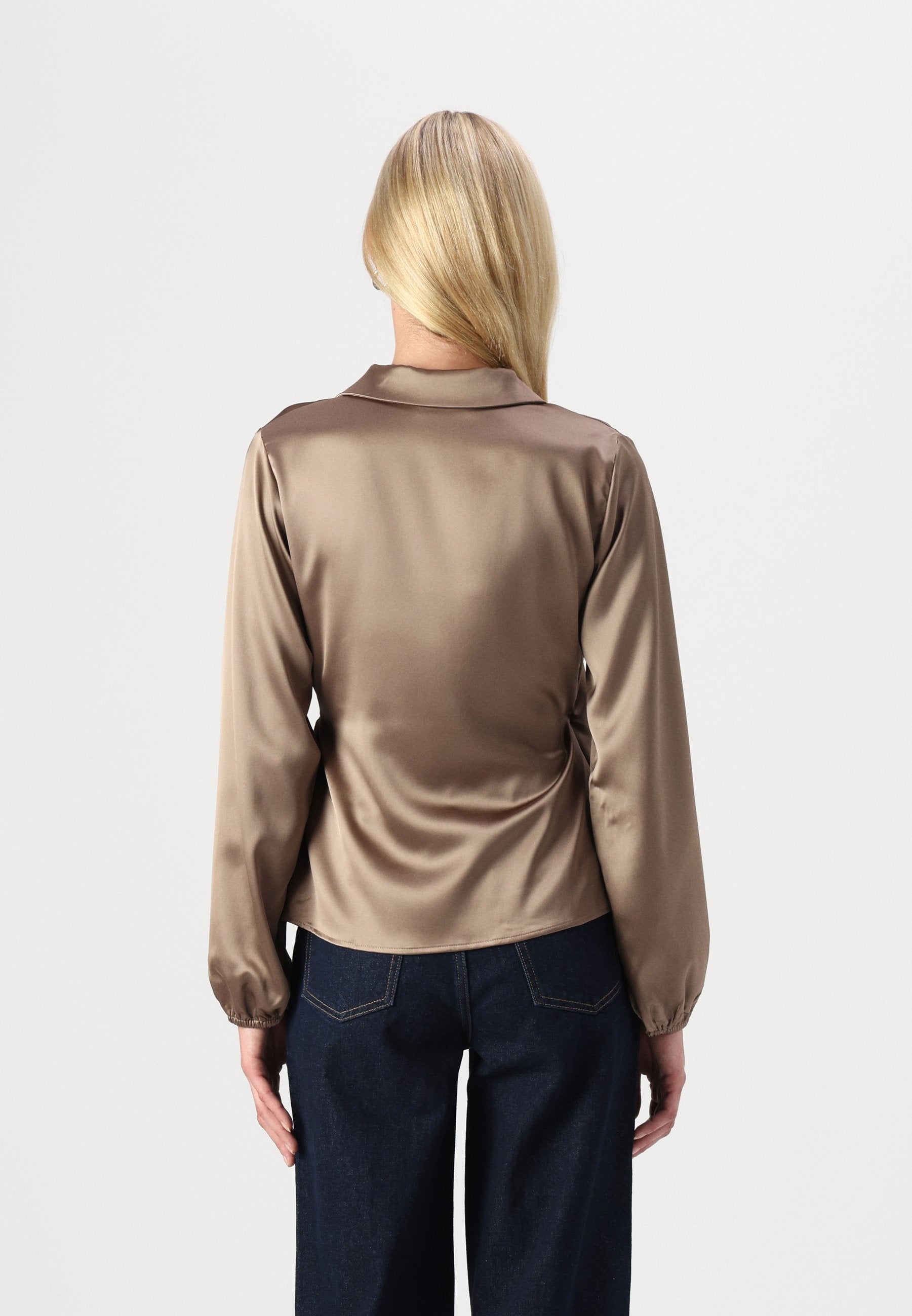 Anna Field Tall WRAPPED OVER COLLAR NECK LONG SLEEVES