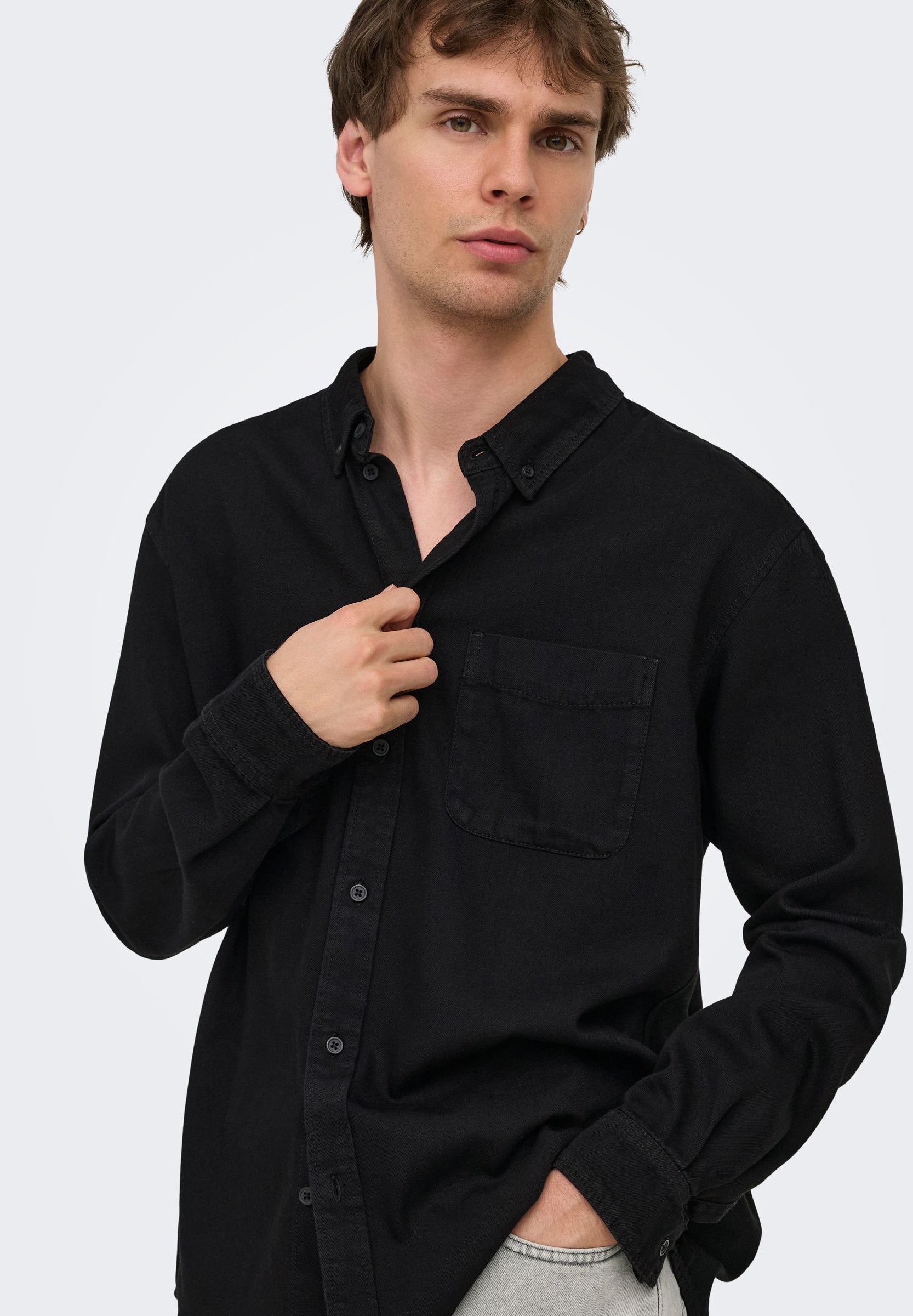 Only & Sons ONSORSON REGULAR YFM DNM SHIRT NOOS