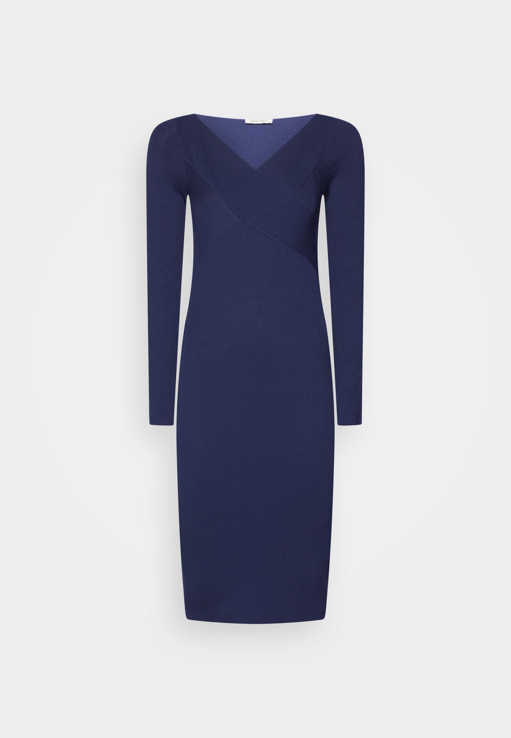 Anna Field V AUSSCHNITT BODYCON MIDI STRICKKLEID