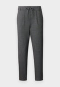 ONLY Classic ONLPOPTRASH-ELISE Regular Fit - Trousers - dark grey melange