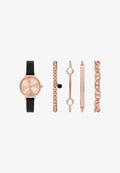 Skechers TRADITIONAL ELEVATED GLITZ SET - Watch - black