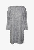 Vero Moda VMBLIS Short - Jumper dress - light grey melange