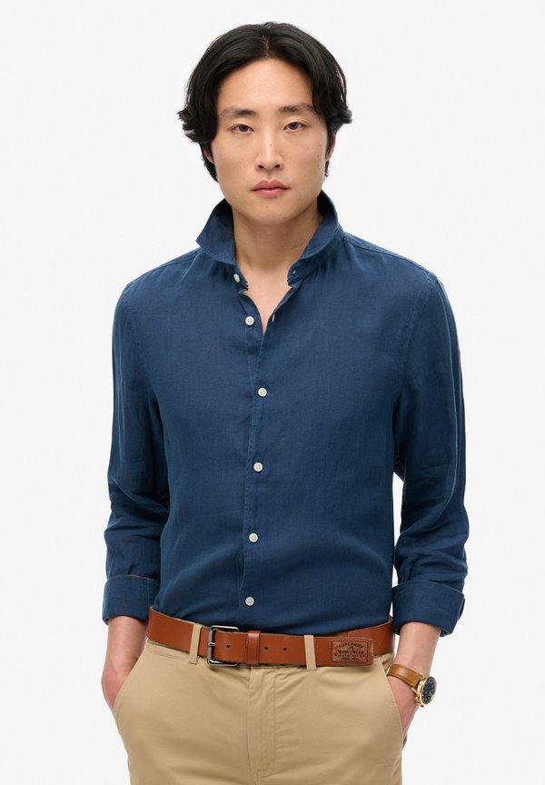 Superdry & Co VACATION LONG SLEEVED - Shirt - navy
