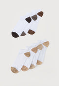 Anna Field HEEL&TOE CONTRAST SNEAKER SOCKS 7 PACK