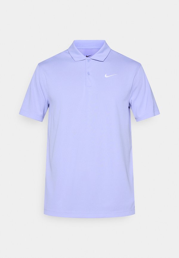 Nike Performance SOLID - Polo shirt - light thistle/white