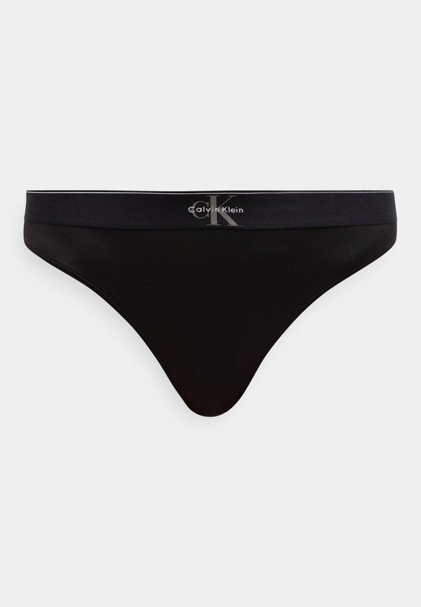 Calvin Klein Underwear THONG GRAPHIC - Thong - black