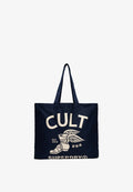 Superdry & Co CULT BY - Tote bag - richest navy/off white