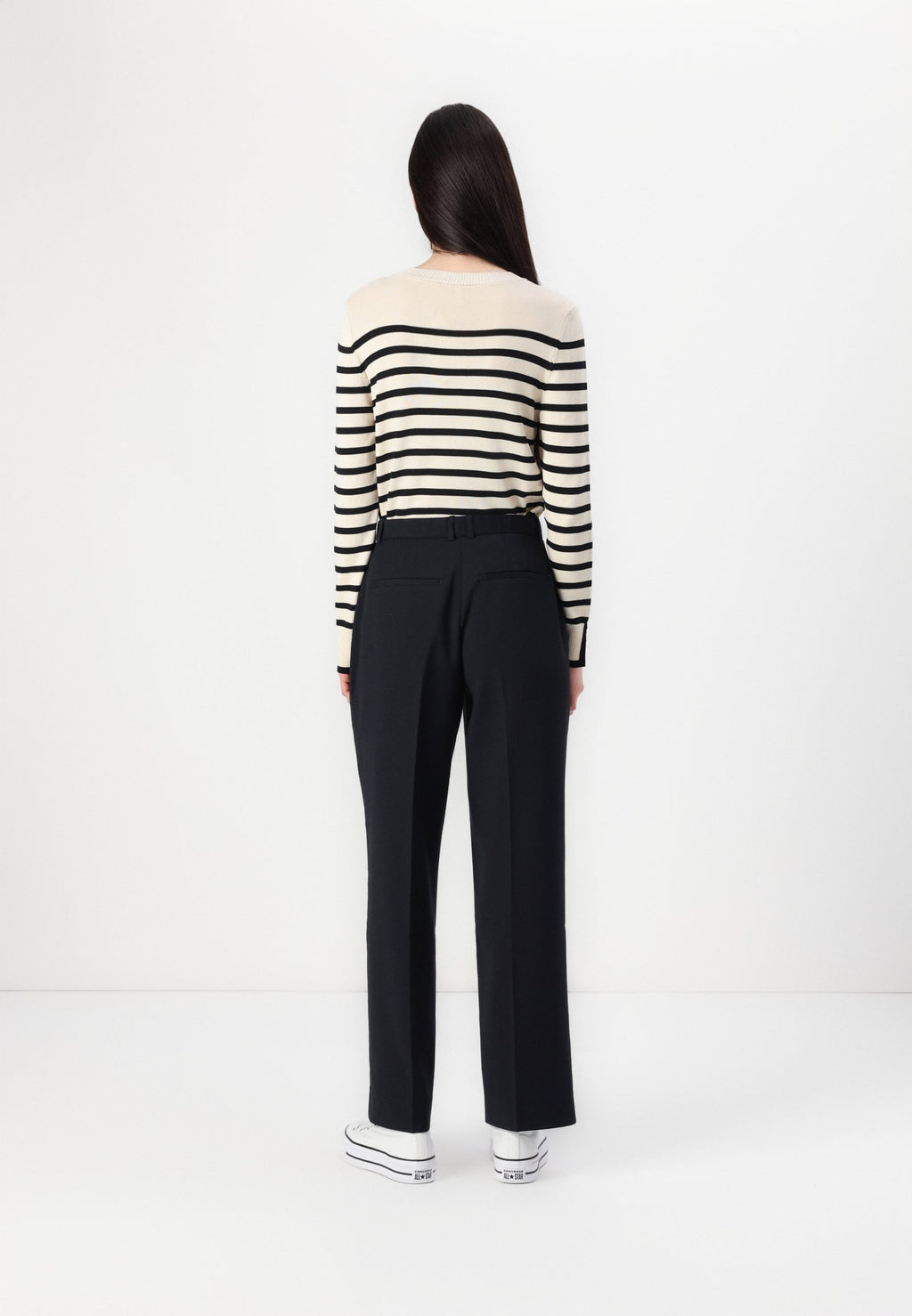 Abercrombie & Fitch Curve Love Tailored Wide Leg Pant