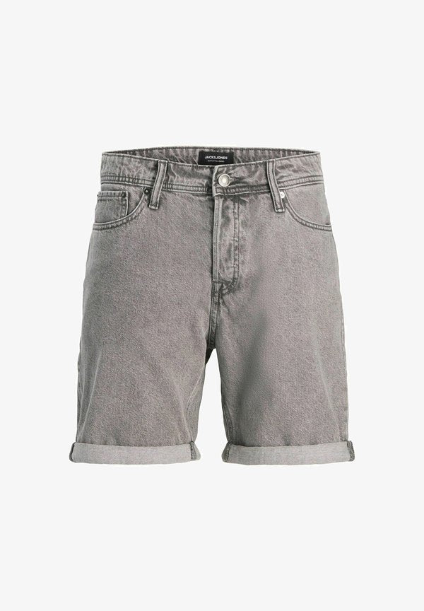 Jack & Jones Denim Regular Fit - Denim shorts - grey denim