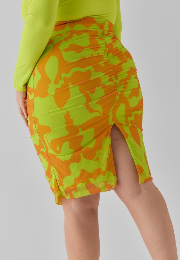 Vero Moda VMJOANN CALF MESH SKIRT