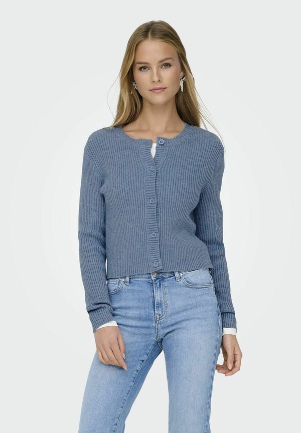 ONLY ONLKATIA BUTTON CARDIGAN - Cardigan - coronet blue