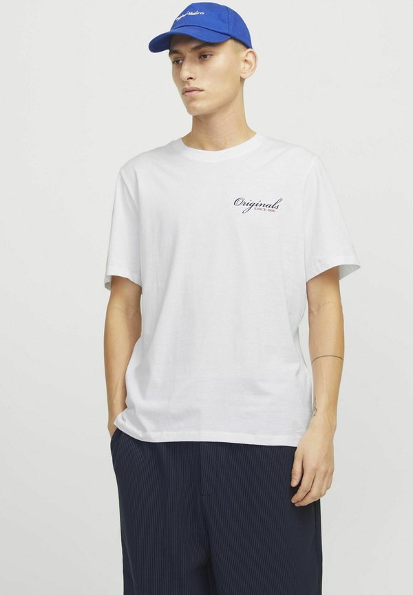 Jack & Jones Printed - Print T-shirt - bright white