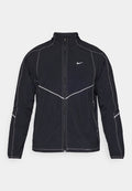 Nike Performance RETRO TRACK - Windbreaker - black/reflective silver-coloured