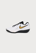 Nike Performance AIR ZOOM G.T. CUT ACADEMY 2 UNISEX - Basketball shoes - white/metallic gold/black