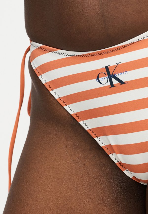 Calvin Klein Swimwear SIDE TIE BOTTOM GRAPHIC MONOGRAM