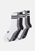 Under Armour ESSENTIAL UNISEX 6 PACK - Sports socks - white/black