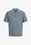 Jack & Jones JPRBLURILEY KNIT POLO SS SN - Polo shirt - pageant blue
