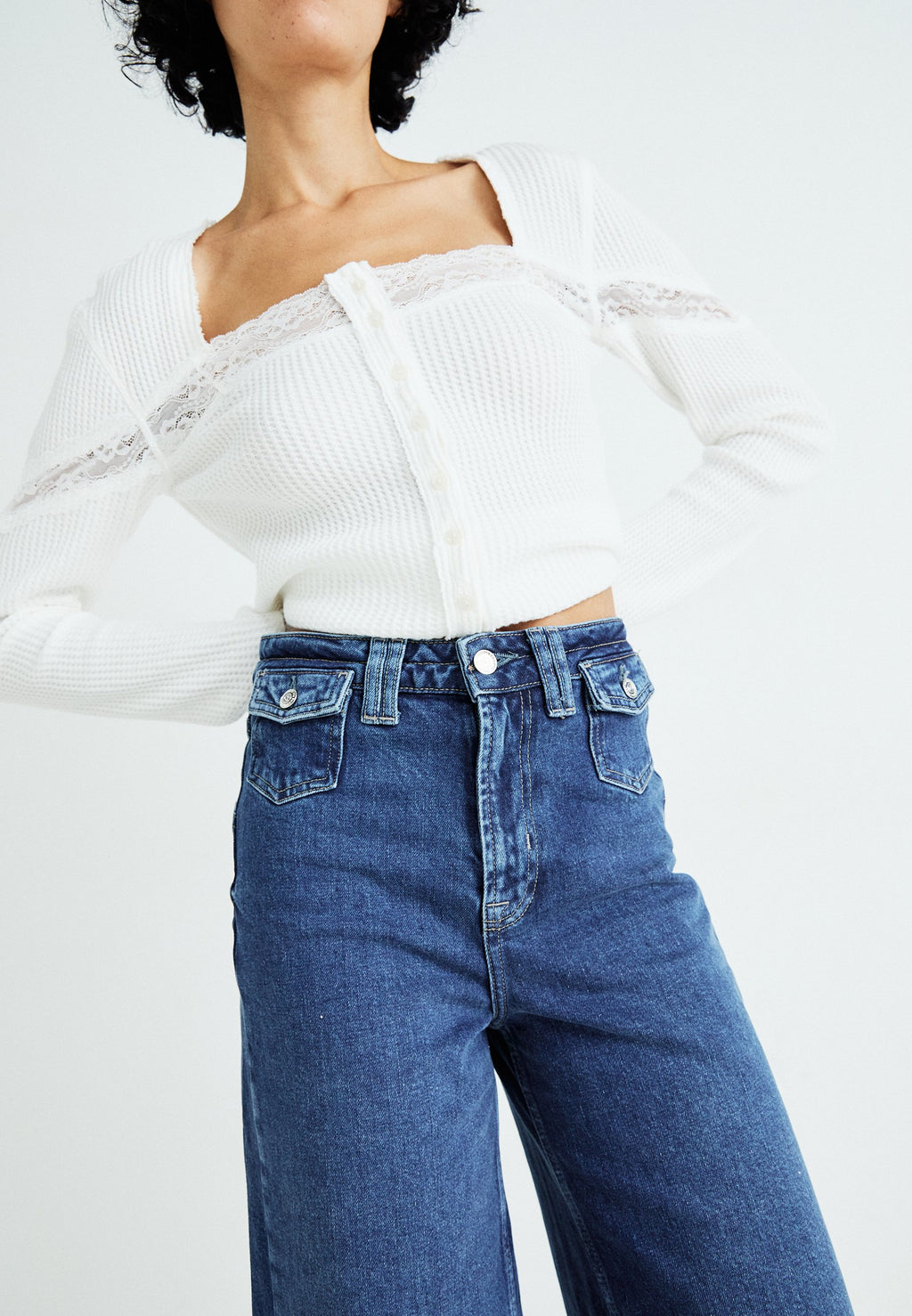 Free People KELLEE HIGH RISE PALAZZO