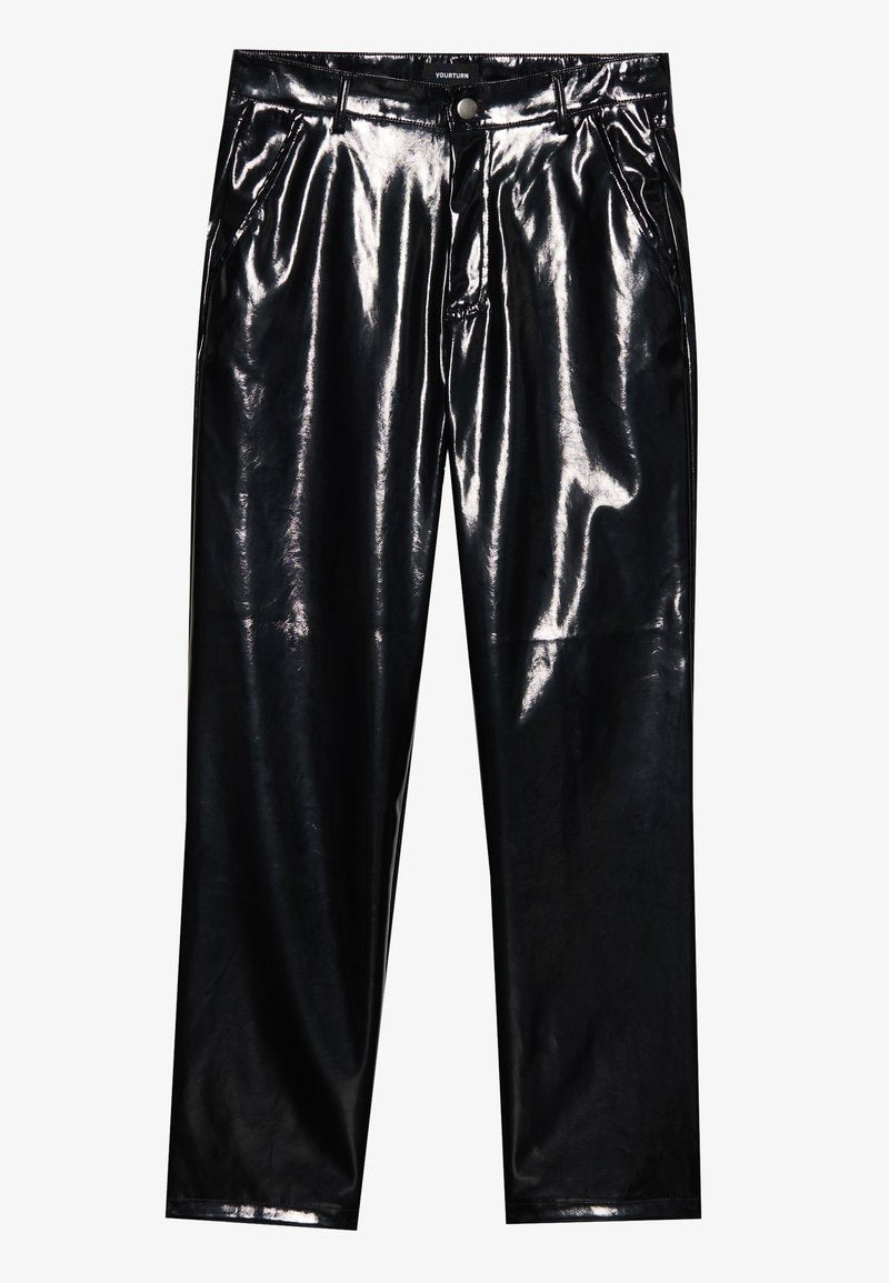 UNISEX GLOSSY PARTY TROUSERS Media 1