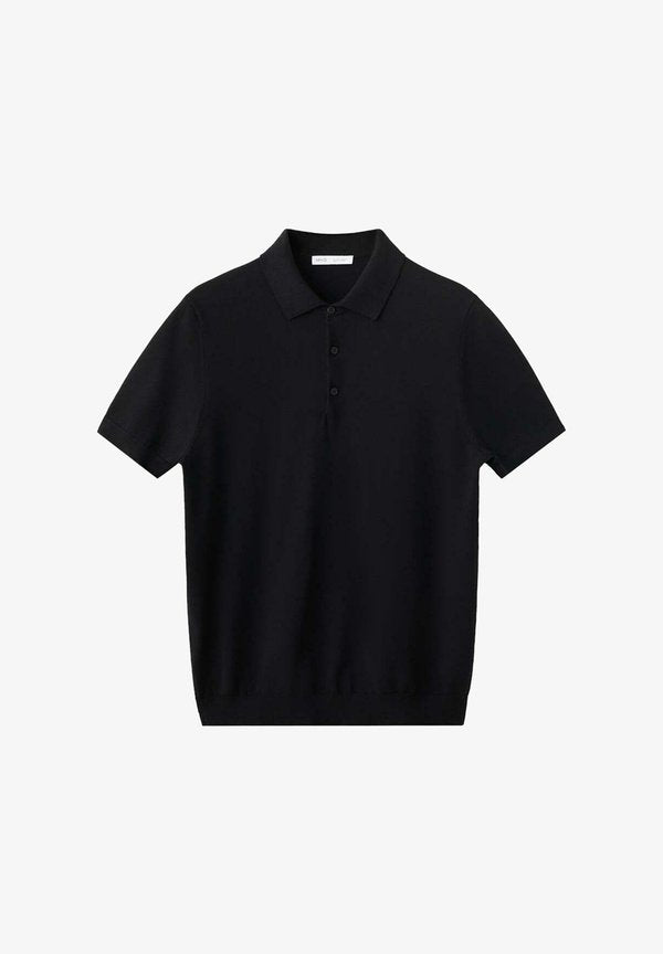 Mango ADULT - Polo shirt - black