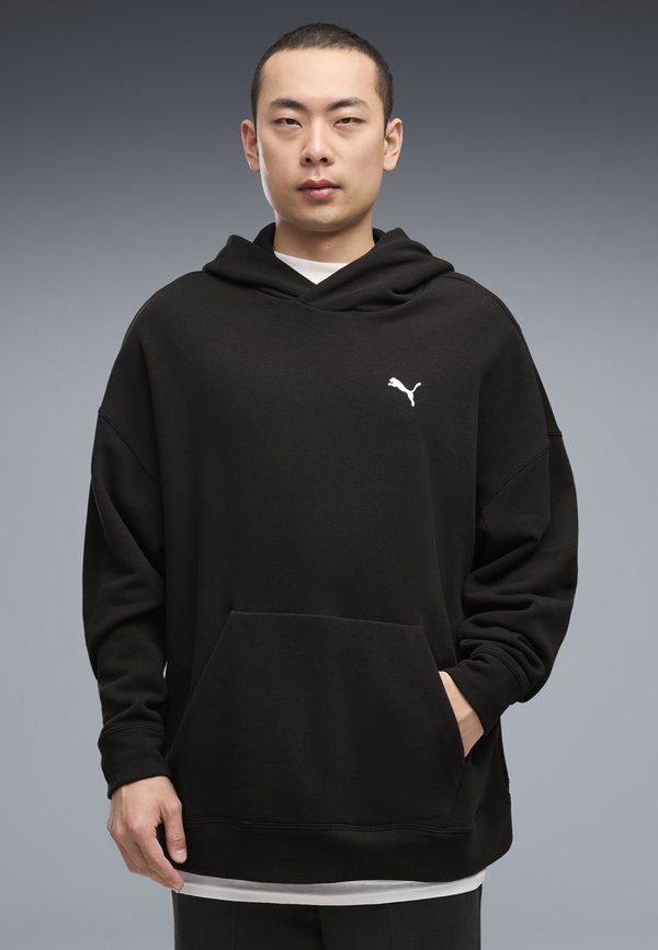 Puma ESSENTIALS OVERSIZED HOODIE - Hoodie - black