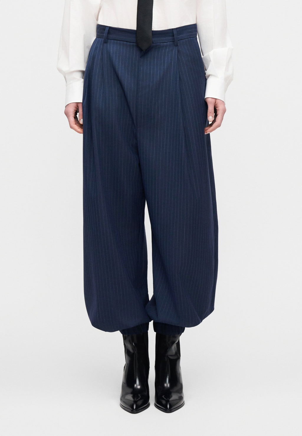 MOSCHINO PANTALONE GESSATO