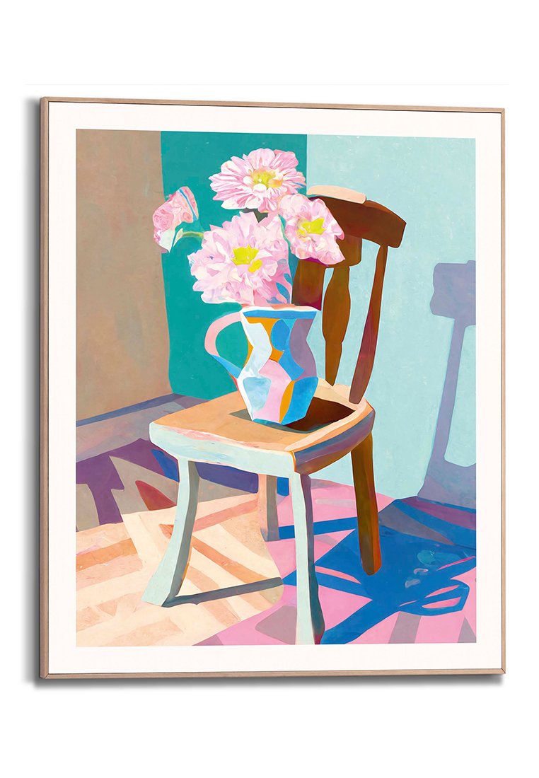 Orange Wallz SPRING CHAIR