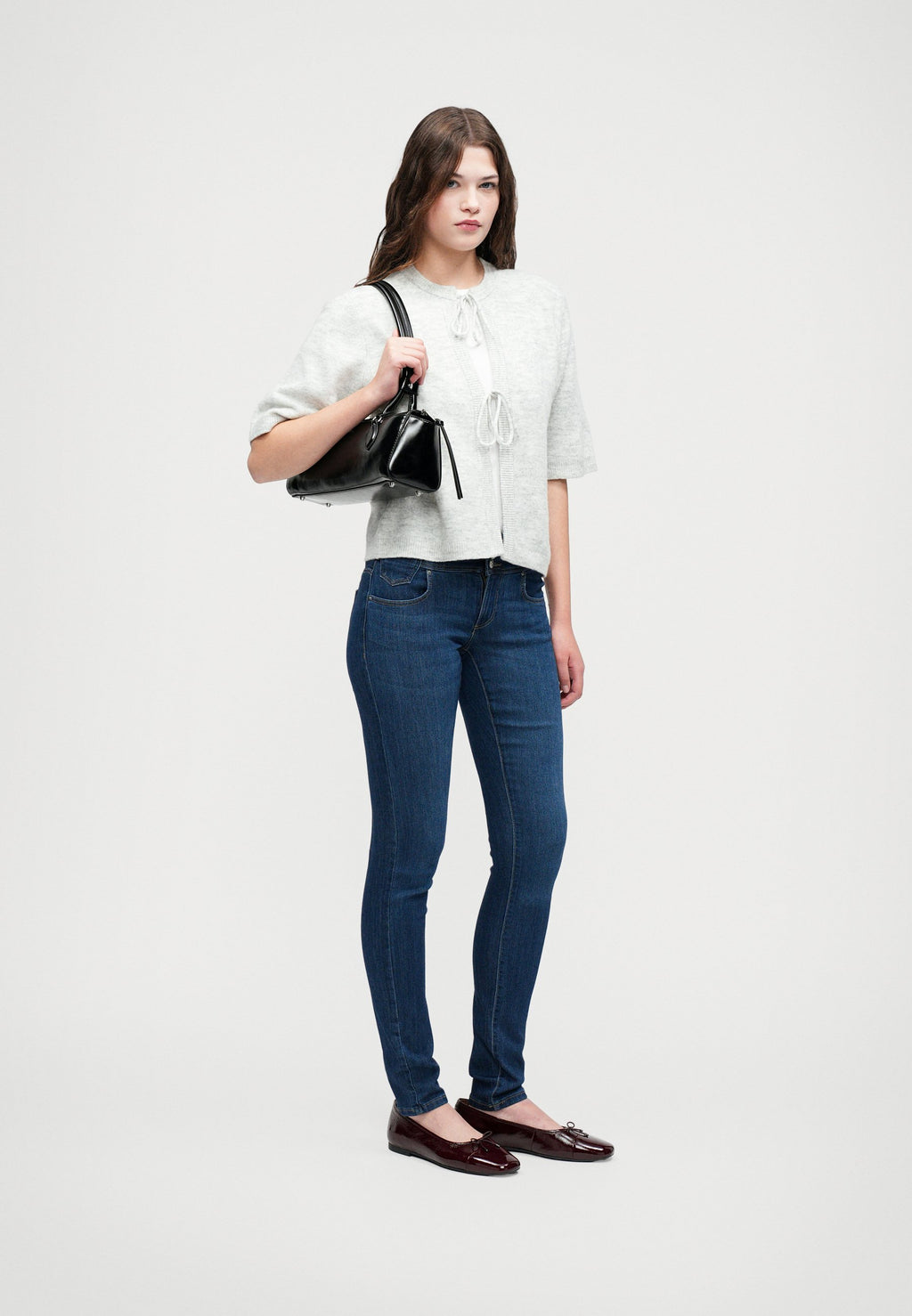 ONLY ONLSIMONI 2/4 BOW CARDIGAN KNT NOOS