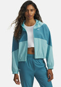 Under Armour RIVAL WOVEN - Training jacket - blue haze