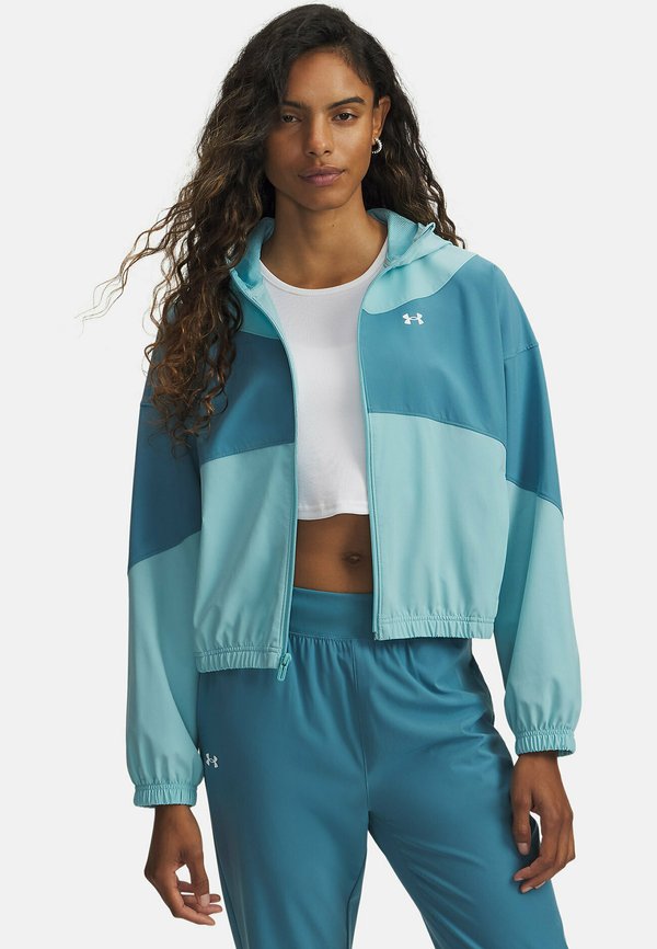 Under Armour RIVAL WOVEN - Training jacket - blue haze