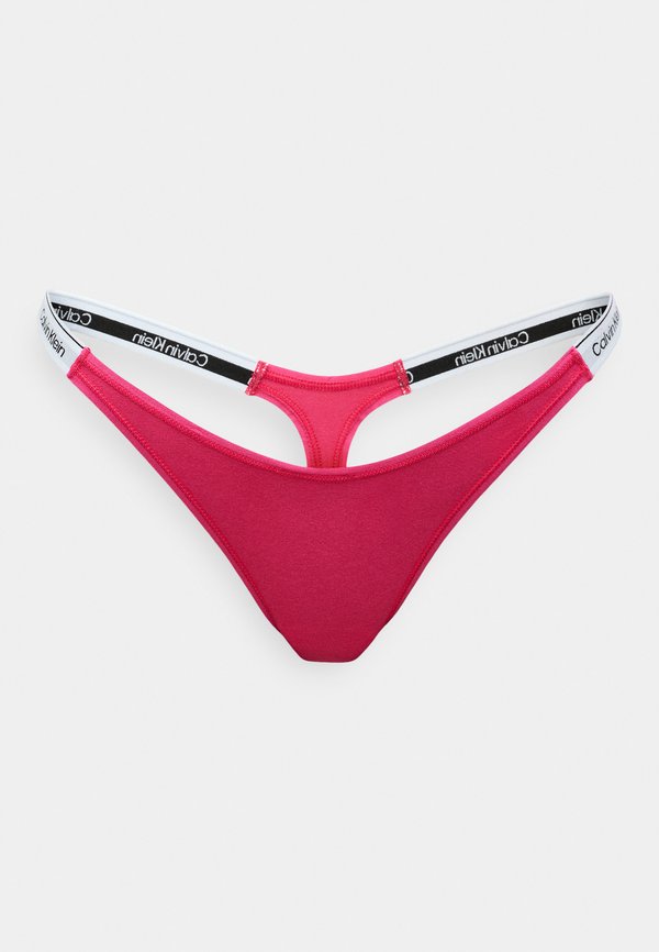Calvin Klein Underwear DIPPED STRING THONG ICON LOGO - Thong - vibrant pink