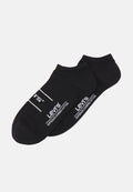 Levi's® LOW CUT SPORT UNISEX 2 PACK  - Sneaker socks - black