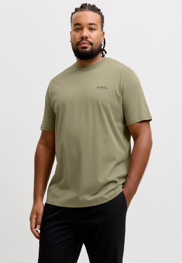 Jack & Jones JJEARCHIVE GRAPHIC TEE SS ONECK NOOS PLS - Basic T-shirt - vetiver