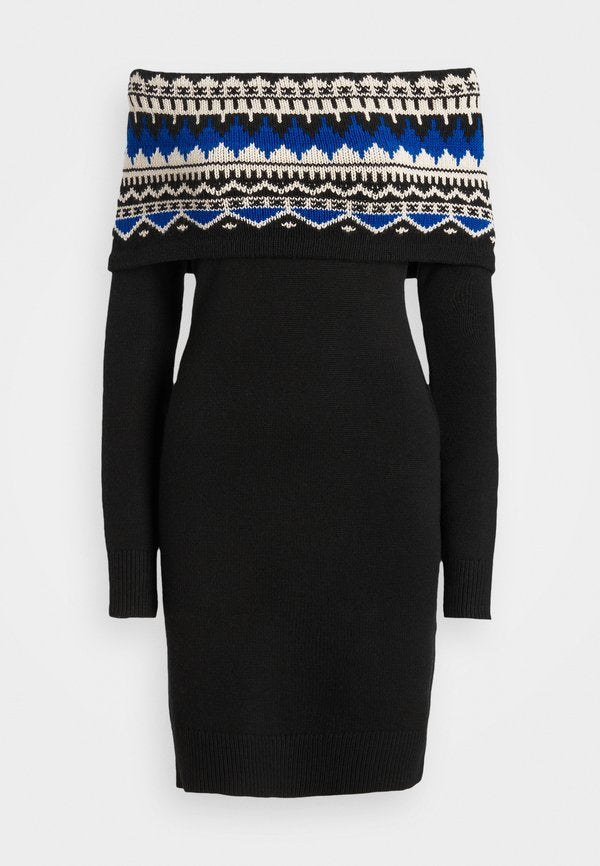 Lauren Ralph Lauren CARRIS LONG SLEEVE DAY DRESS