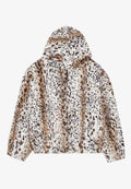UNISEX OVERSIZED FIT FAUX FUR HOODED JACKET Media 1