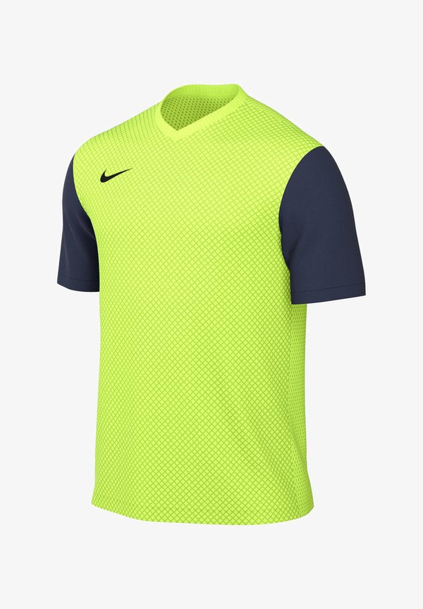 Nike Performance TIEMPO PRE - Football jersey - volt midnight navy black