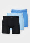Calvin Klein Underwear 3 PACK - Boxer briefs - black/glacier/blue bell
