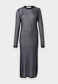 Selected SLFSADIE METALLIC O NECK DRESS