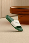 Tommy Hilfiger POOL SLIDE - Pool slides - ivory petal