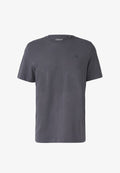 s.Oliver HEAVY MIT CREW NECK UND LOGO-PRINT - Basic T-shirt - schiefergrau