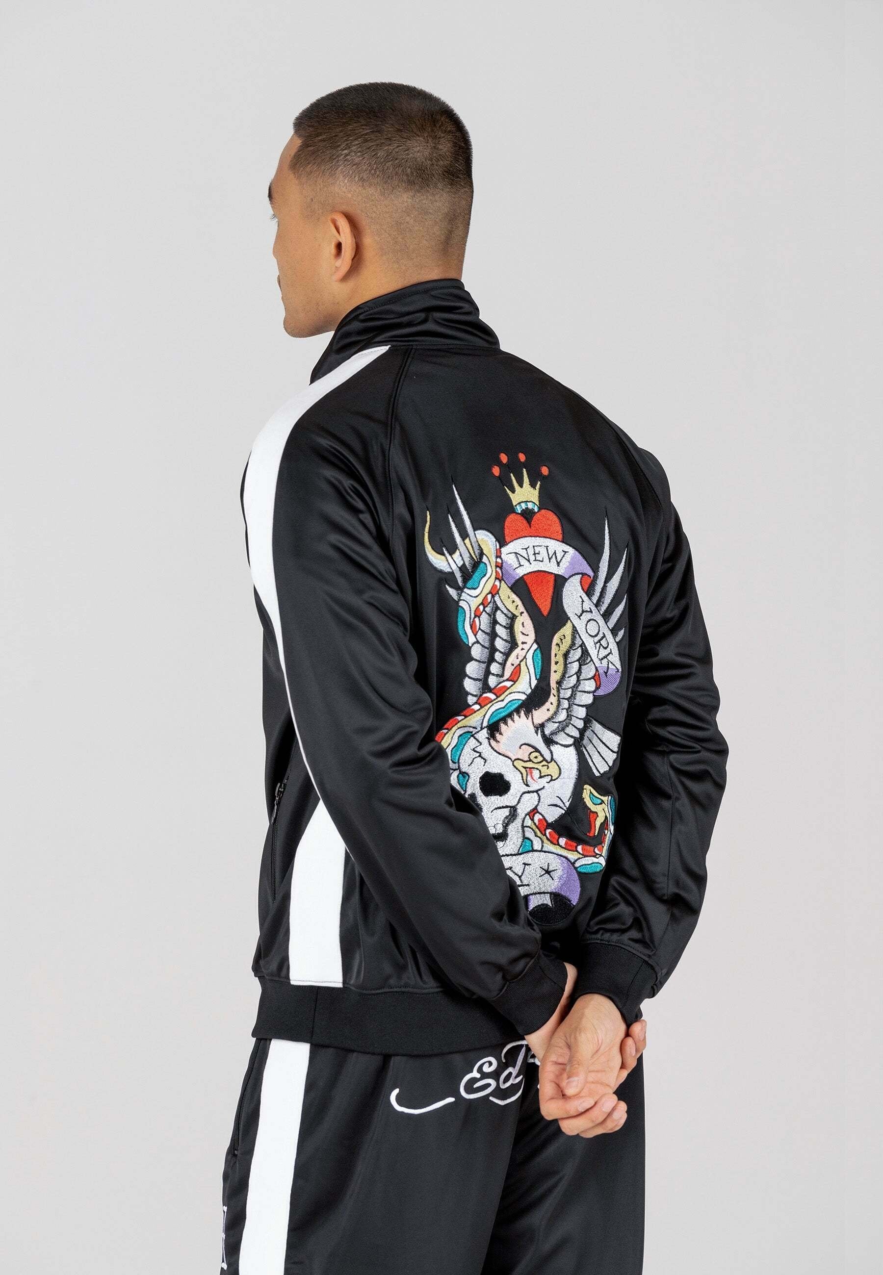 Ed Hardy NEW-YORK-SKULL TRACK TOP