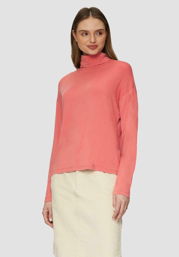 s.Oliver LANGARM - Long sleeved top - papaya