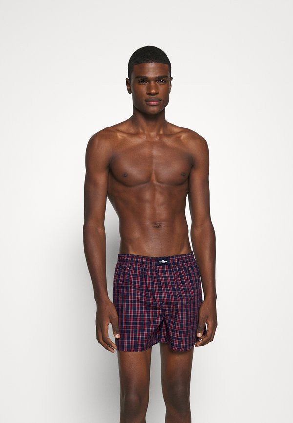 TOM TAILOR 3 PACK - Boxer shorts - red/dark