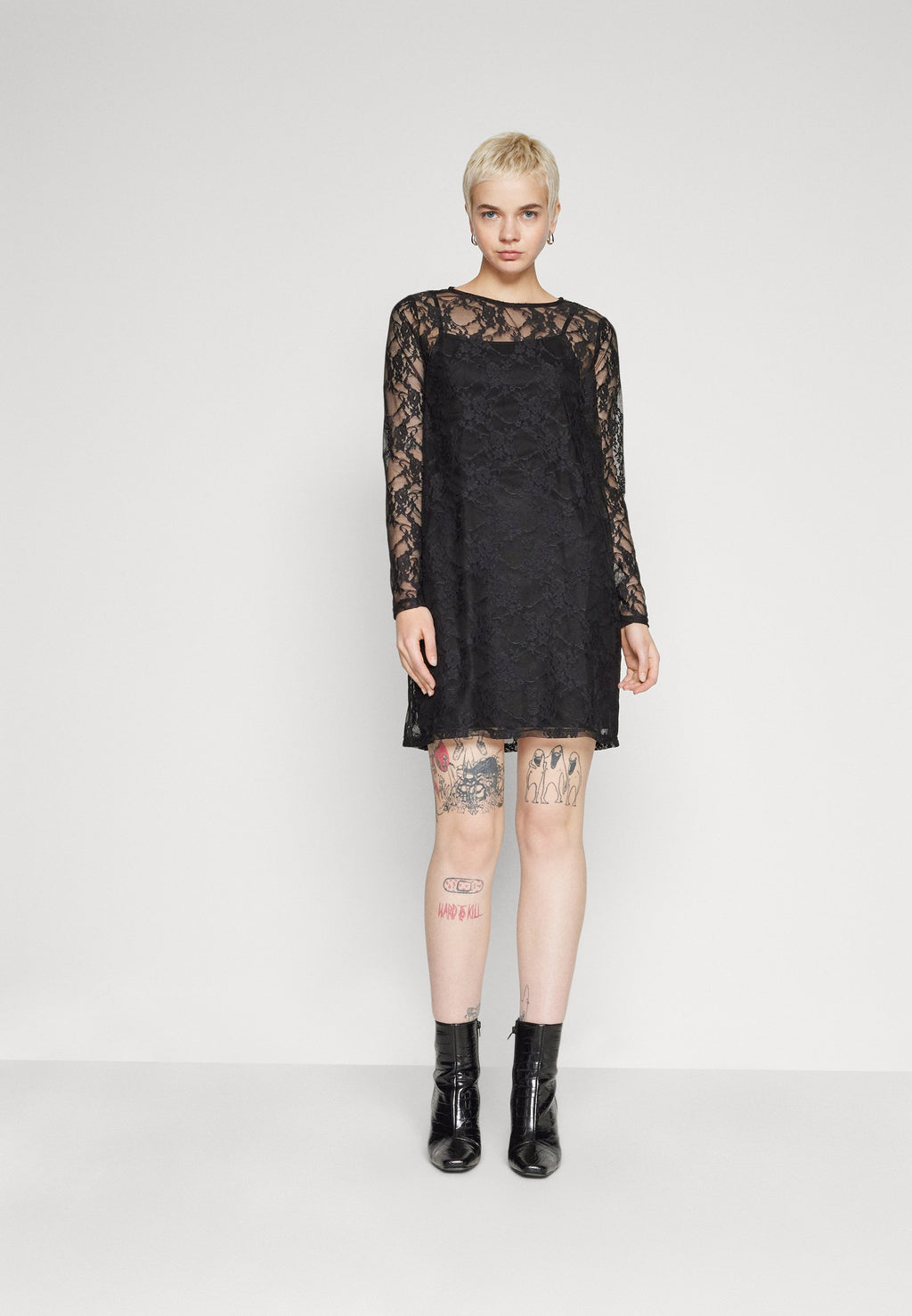 Pieces PCNACY O-NECK SHORT DRESS
