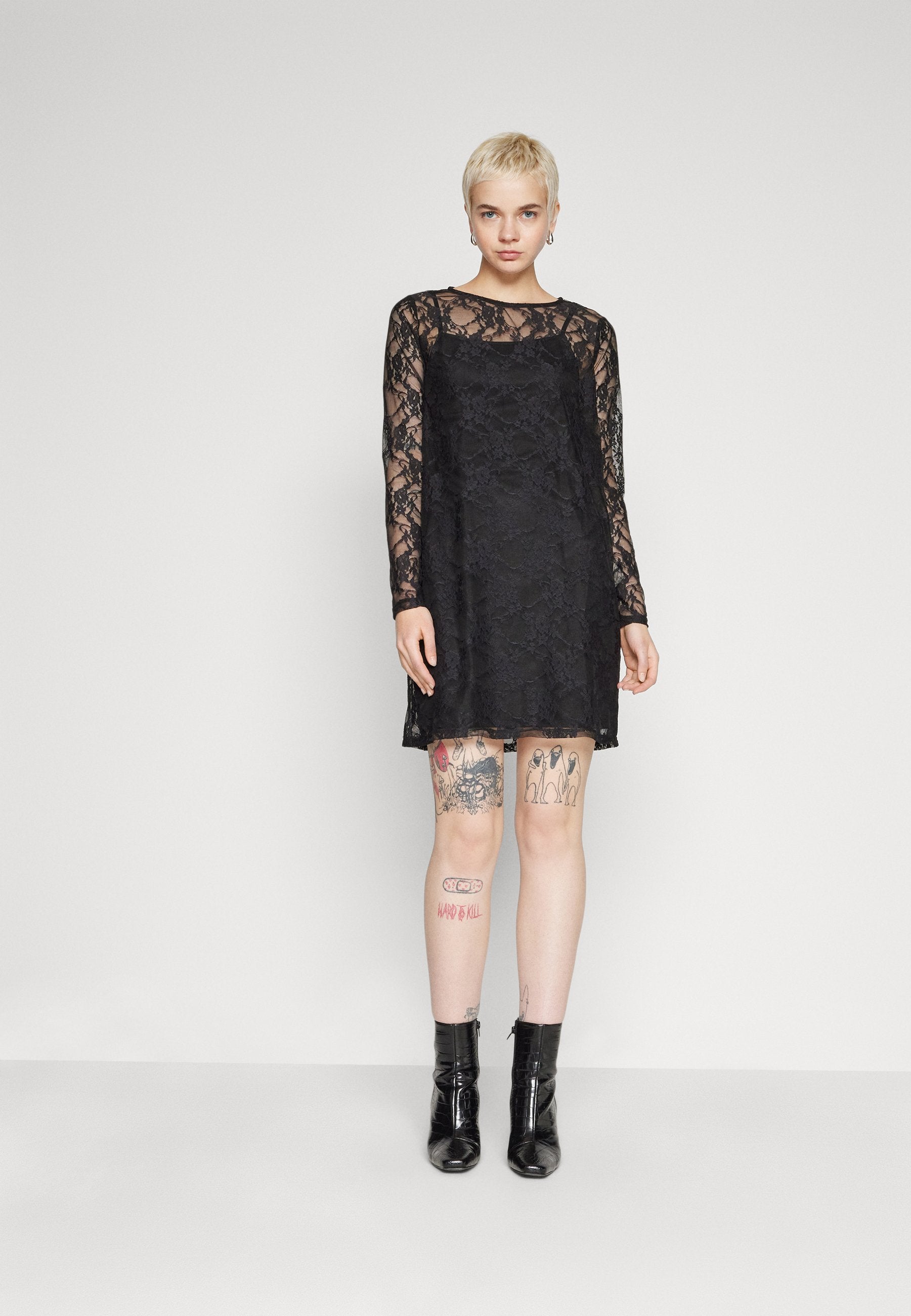 Pieces PCNACY O-NECK SHORT DRESS