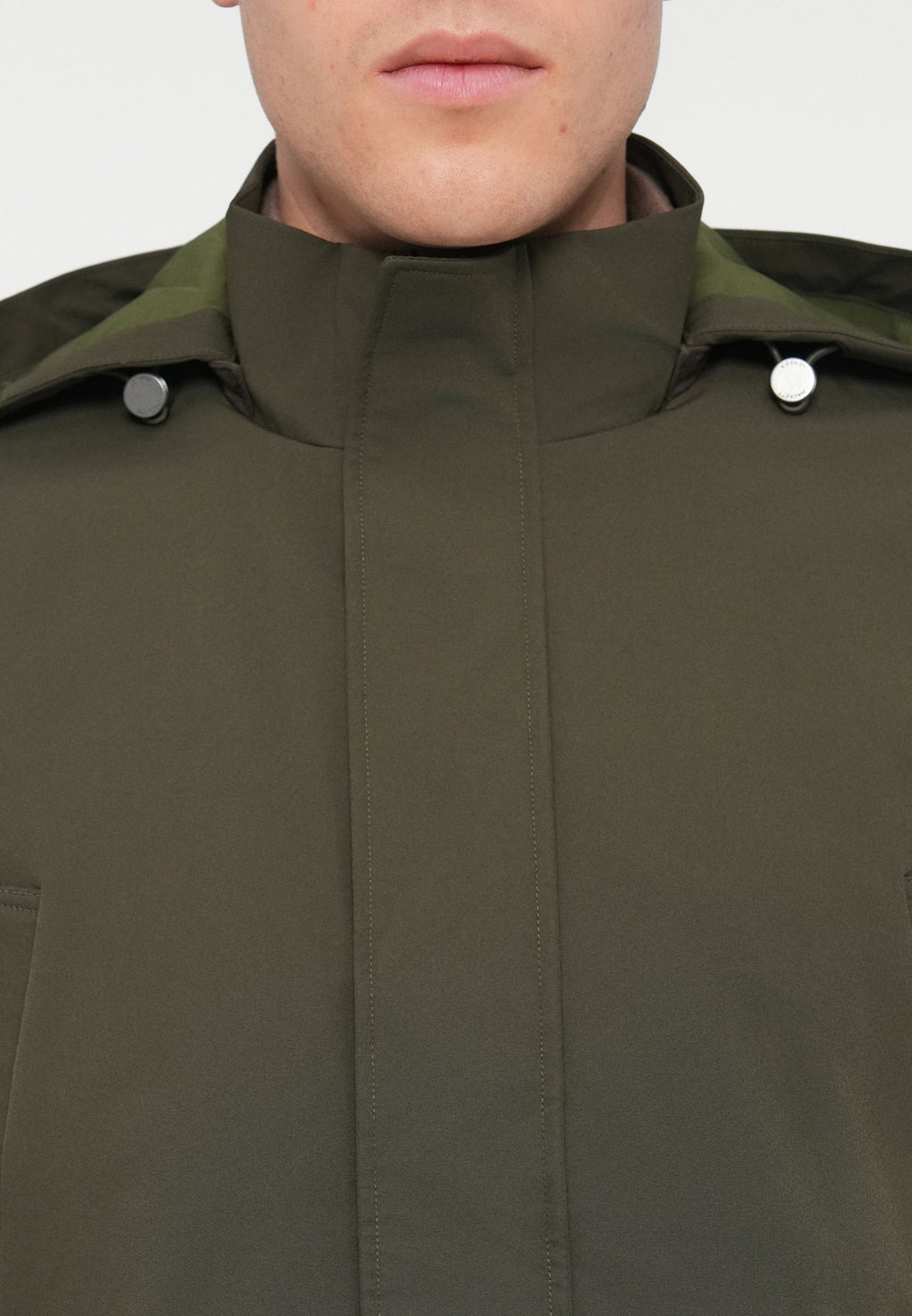 Hackett London HOODED CARCOAT