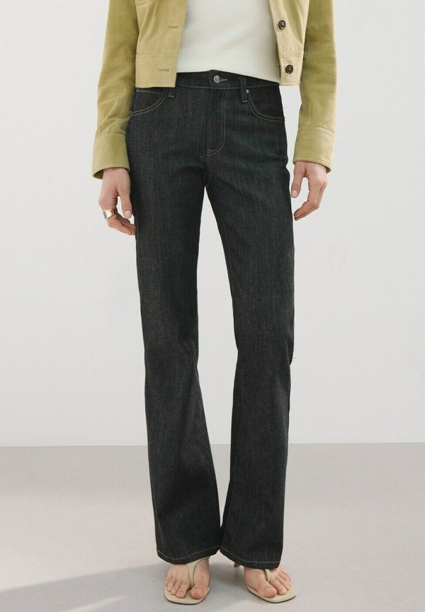 Mango ADULT - Flared Jeans - black