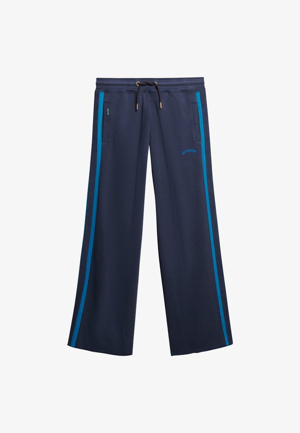 Superdry & Co ATHLETIC ESSENTIALS LOGO - Trousers - lauren navy
