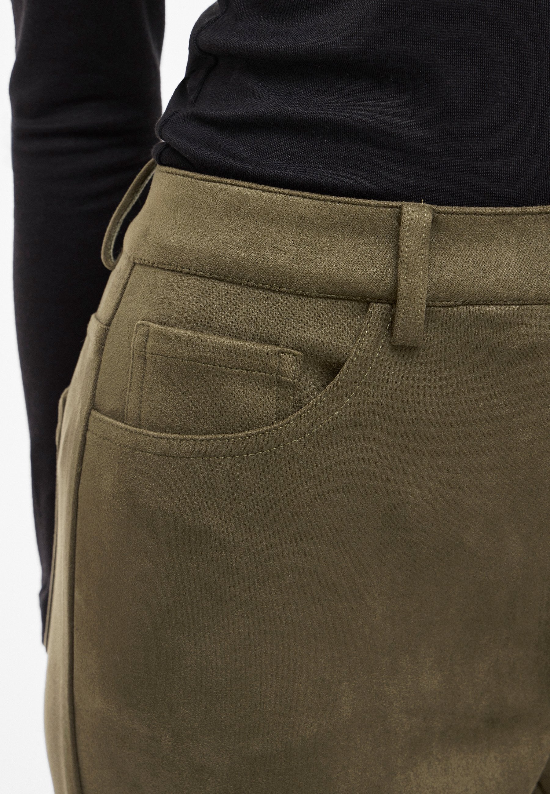 VILA Straight-leg VIVIRAL High waist