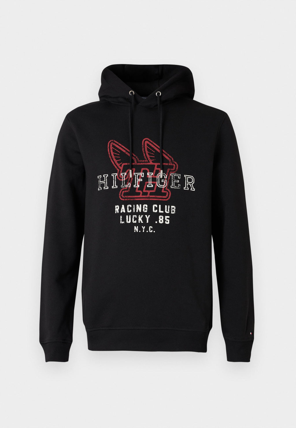 GRAPHIC TERRY DRAWSTRING HOODY Media 1